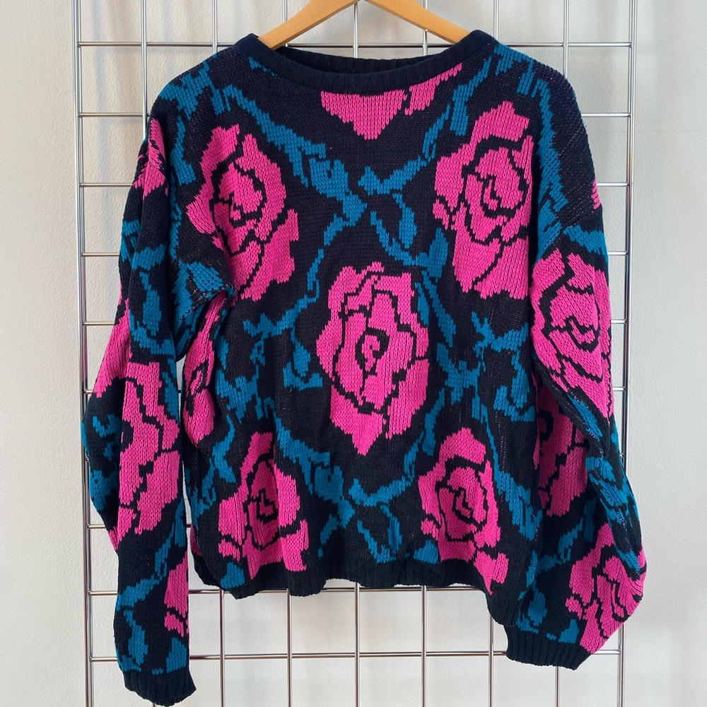 Vintage Country Concepts floral sweater